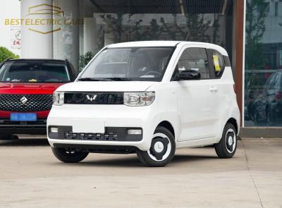 China 85Nm Wuling Hongguang Mini EV trasero montado 3 puertas 4 plazas Mini eléctrico en venta