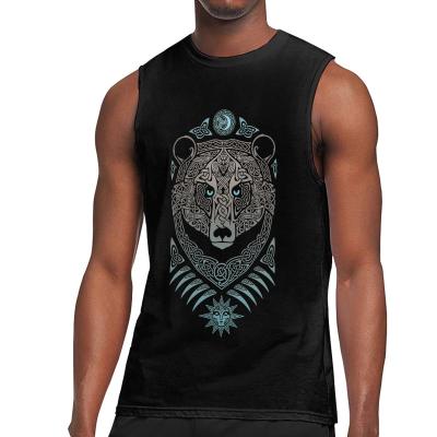 China Wholesale Printed Basketball Training Running Vest Anti-pilling Men's Tank Top for sale