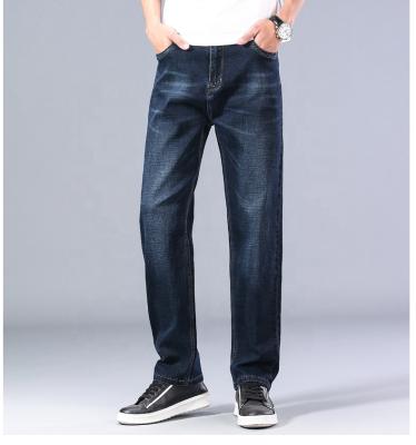 China Fashion Windproof Slim Straight-leg Classic Style Vintage Loose Plus Size Pants And Jeans For Men for sale