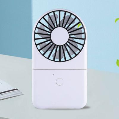 China USB Detachable Net Front Net Free Portable Rechargeable Personal Mini Fold Fan Neck Cleaning Hands Cleaning Neck Fan with 3 Wind Speeds for sale