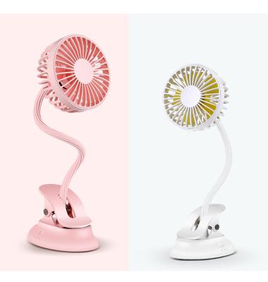 China Adjustable Telescopic Mini Fan Desktop Portable USB Rechargeable Fan 1200mah For Home Office Outdoor for sale