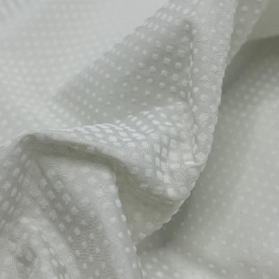 China 70D 100% de nylon 0.3 de rejilla de protección solar chaqueta de fondo chaqueta de fondo de tejido luminoso con flexión de tejido funcional en venta