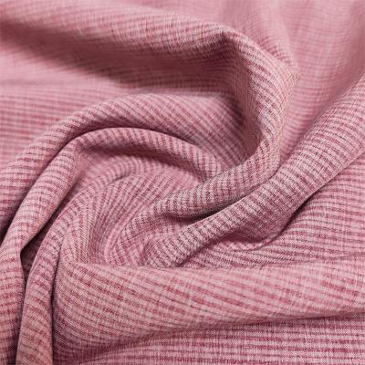 China 100D 140gsm Cationic Stripe Four Sided Elastic Beach Pants Trench Jacket Fabric for sale