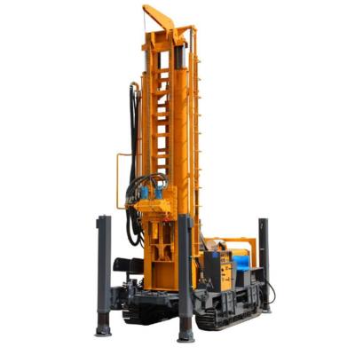 China DRILL QUICK SHIP China CNSW800C water well drilling rig type 800m depth steel crawler drilling rig good up to 1000 meters drill rig for sale