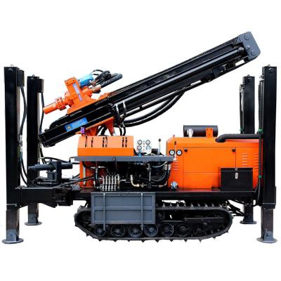 China DRILL SPEED FAST 180M DEEP WATER WELL DRILLING RIG WITH MUD PUMP OR AIR COMPRESSOR FOR WATER WELL MACHINE for sale