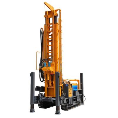 China DRILL QUICK SHIP China Air Compressor Hard Rock Deep Hole Drilling Water Well Depth Up To 600m Drilling Rig Water Well for sale