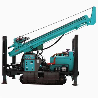 China DRILL SPEED QUICKLY WATER WELL DRILL UP TO 200 METERS 300 METERS 350 METER MUD PUMP AND AIR COMPRESSOR WATER WELL DRILLING RIG for sale