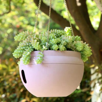 China Plants Planting Wholesale Large Planters Outdoor Plant Basket Orchid Indoor Hanging Plastic Flower Pot for sale