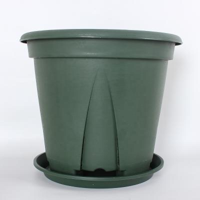 China Modern Hot Sale Extra Large Round Garden Plant Pot Family Nursery Plant Plastic Flower Pot for sale