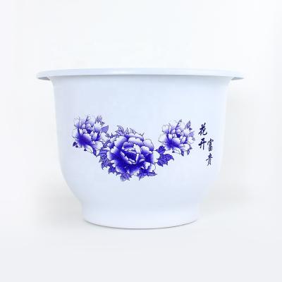 China Chinese Style Garden Plant Pots Planter Nursery Plastic Flower Pots For Trees Herbs Lavender Flower for sale