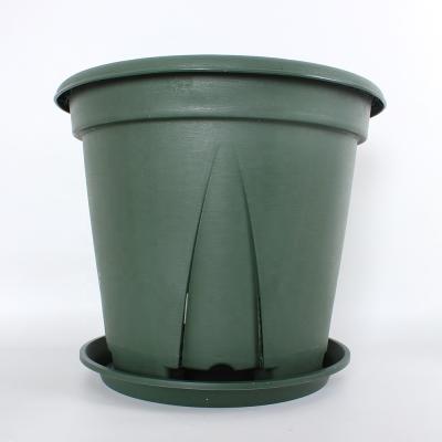 China Modern Optional Color Planter Flowerpot Plant Decorative Plastic Flower Pot for sale