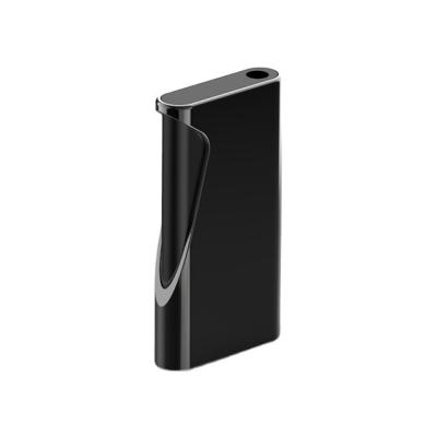 China Quality Assurance Wholesale Contemporary Black Cigar Smoking Flame Gas Lighter for sale