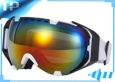 China Small men Anti Fog Custom Snow Goggles Light weight For Outdoor Sport for sale