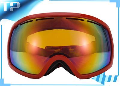 China OTG Snowboard Goggles For Winter Sports / Retro Liquid Image Ski Goggles for sale