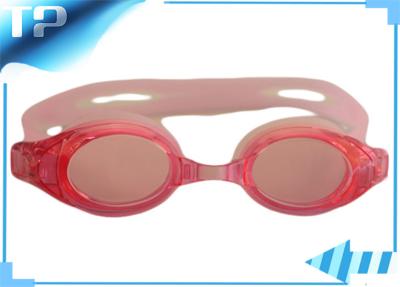 China Multicolor HD Anti Fog Swim Goggles Custom With UV Protection for sale