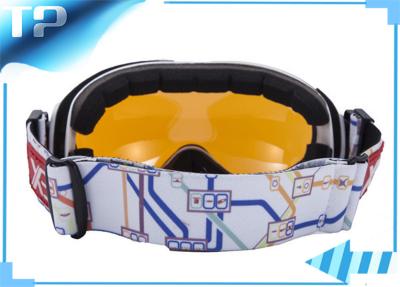 China Photochromatic Anti - Fog Liquid Image Snow Goggles / Adult Ski Goggles For Outdoor​ for sale