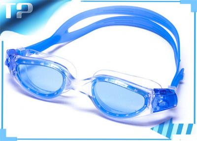 China Silicon Professiona Girls Racing Swimming Goggles Customized Logo for sale