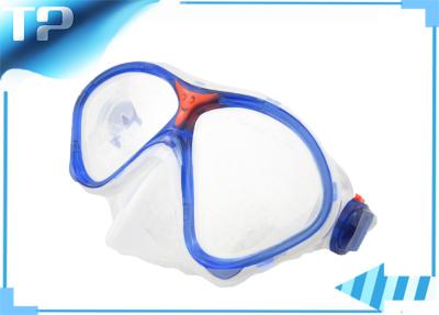 China CE Swimming Prescription Free Scuba Diving Mask Clear Lens Two Window for sale