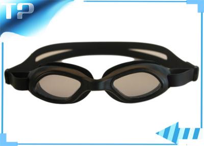 China Soft Youth Anti Fog Prescription Swim Goggles With Adjustable Strap for sale