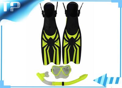 China CE / FDA / SGS Aqualung Rubber Adult Snorkel Gear With Customized Logo for sale