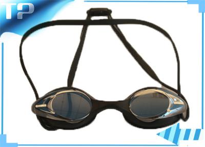 China Mirrored Tinted Youth Swimming Goggles / Swim Glasses With Pc Lens for sale