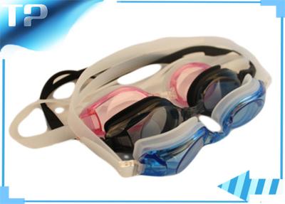 China Adult Senior Professional Swimming Goggles Mirrored Optical Scuba OEM for sale