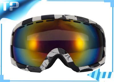 China Over The Glasses Ski Equipment PC+UV Mirror Lens Snow Ski Goggles for sale