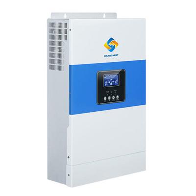 China Can achieve output three phase factory price on grid solar hybrid inverter 3.5KW 5.5KW MPPT 3 phase hybrid solar inverter for sale