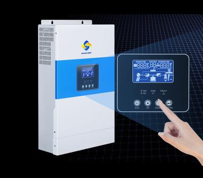 China Can Realize Three Phase Output Hybrid Off Grid Inverter MPPT Solar Charge Controller 11KW 5.5KW Solar Inverter From Shenzhen Manufacturer for sale