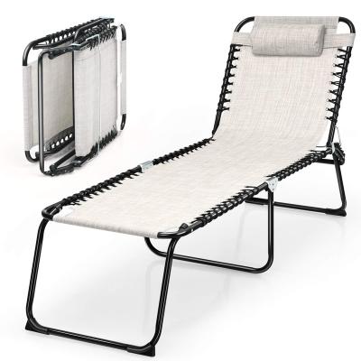 China Modern On Sale White Beach Chair With Sun Shade for sale