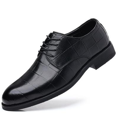 China Summer Durable Men's Breathable Leather Men's First Layer Cowhide Business Casual Dress Dress British Work Shoes for sale