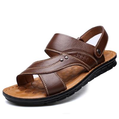 China 2022 Summer New Men's Sandals EVA Leather Beach Shoes Casual Lightweight PVC Fashion Men's Slippers for sale