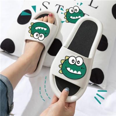 China Wholesale PVC Summer Outdoor Flat Fashion Smell Spring Anti-odor Clog Spring Single Word One Word Home Slippers Thick Non-slip Men And Women for sale