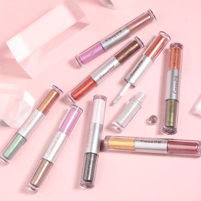 China Waterproof Vegan Cream Eyeshadow Pencil Stick Shimmer Eyeshadow Pencil High Pigmented Waterproof Long Lasting Eyeshadow Pen Suit for sale