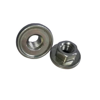 China New Customization Heading Comfortable Cold Steel Hexagon Flange Weld Nut for sale