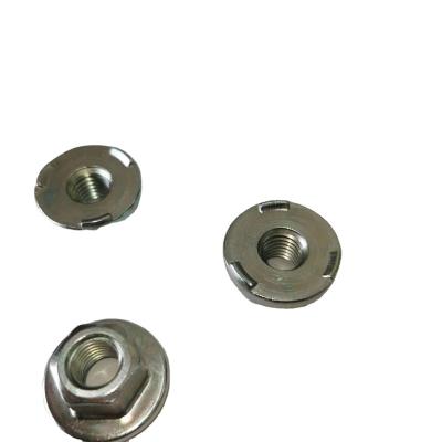 China Comfortable Waterproof And Durable Hot Rolled Pickling Steel Band Hexagon Flange Nut M6~M14 for sale