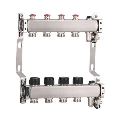 China Modern Stainless Steel Diverse Pex Underfloor Underfloor Heating Manifold for sale