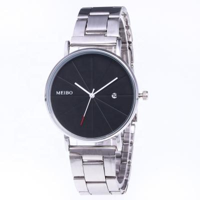 China Fashion Casual Men's Watch Relojes Hombre TW060 Brand Day/Date Mens Watches Top Luxury Calendar Stainless Steel Quartz Wrist Watch for sale