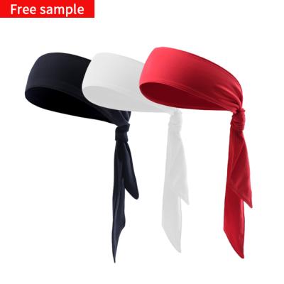 China Sports Free Wholesale Exercise Headband Fitness Headband Knotted Turban Sweatband Sweatband for sale