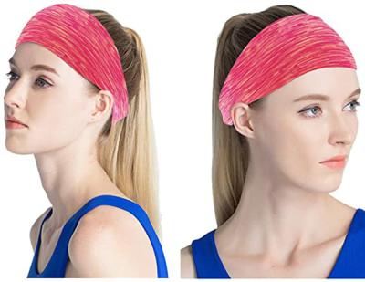 China Universal Women Workout Non-slip Sweat Tape Tennis Football Headband for sale