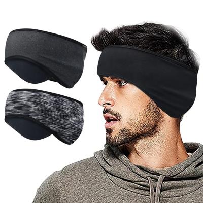 China Wholesale Men's Sporty Winter Sports Outdoor Ski Cycling Fitness Polar Fleece Ear Warmer Running Headband for sale