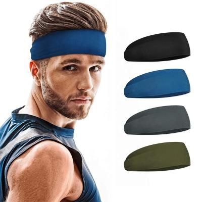 China Sports Headband Sports Headband Sweated High Quality Thin Elastic Band Unisex Sports Yoga Fitness Running Hair Wholesale for sale