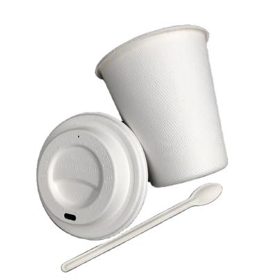 China Biodegradable Cold Drinking Cup Coffee 12oz Disposable Bagasse Coffee Cup for sale