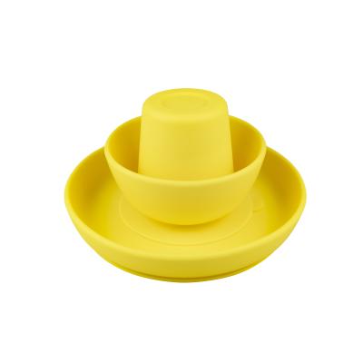 China BPA Free Quick Release Custom Label Food Grade Silicone Waterproof Children Feeding Set for sale