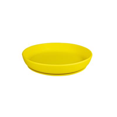 China 2021 Promotional BPA Free Premium Food Grade Silicone Portable Baby Dish for sale