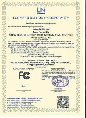 FCC - Cj Legend Technology Co., Ltd.