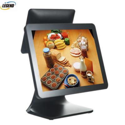 China 15+9.7 Inch Dual Screen POS Terminal POS Cashier Touch Screen For 32GB Store for sale