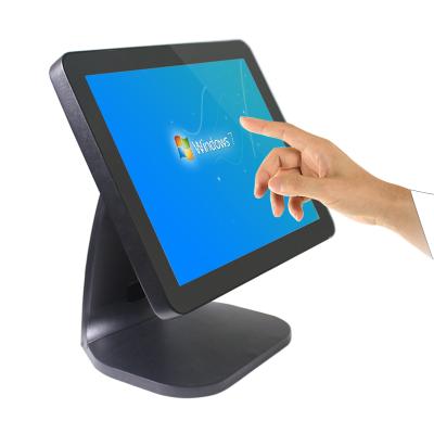 China Aluminum Alloy 15 Inch J1900 Position All In One Capacitive Touch Position Register System for sale