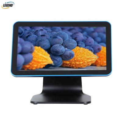 China Plastic Case+ Android Aluminum Alloy Stand Factory Price 15.6 Inch All In One Touch PC POS System for sale