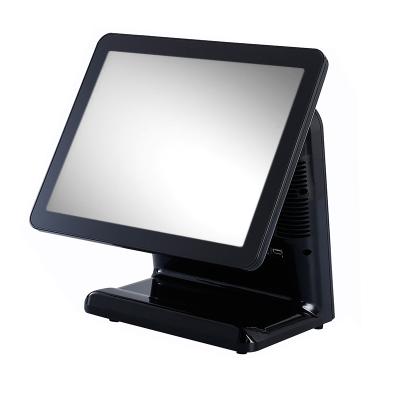 China cheap plastic black/white 15 inch pos terminal with rfid credit card reader for sale